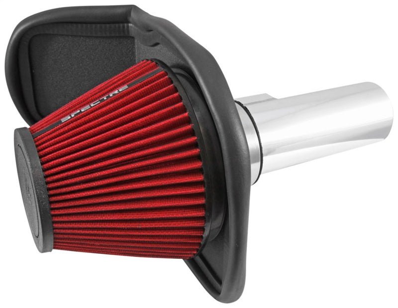 Spectre 11-15 Chevy Cruze 1.4L Air Intake Kit - Polished w/Red Filter-Cold Air Intakes-Spectre