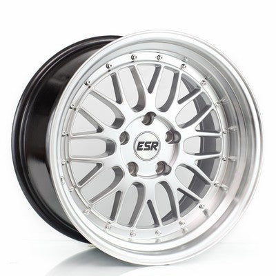 ESR Wheels SR05 Hyper Silver/machine Lip 19x8.5 +30 5x120mm 72.6mm