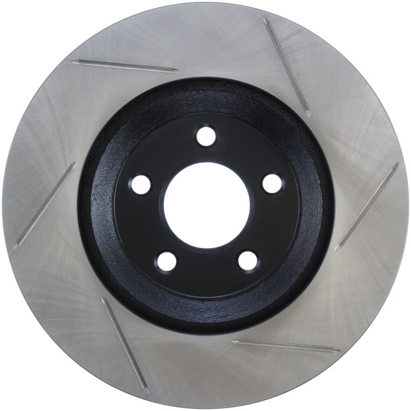 StopTech Power Slot 05 - 10 Mustang GT V8 - 4.6L Front Right Slotted Rotor Brake Rotors - Slotted