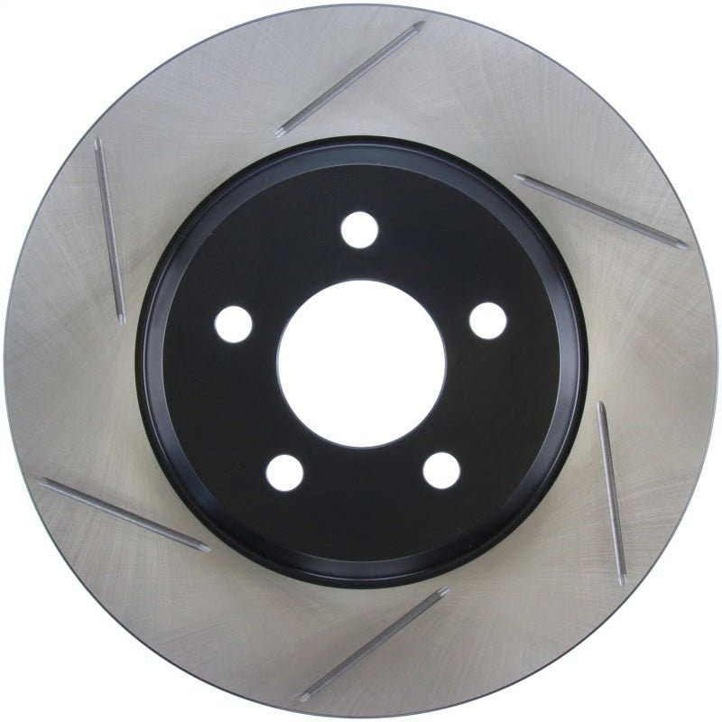 StopTech Power Slot 05 - 10 Mustang GT V8 - 4.6L Front Right Slotted Rotor Brake Rotors - Slotted