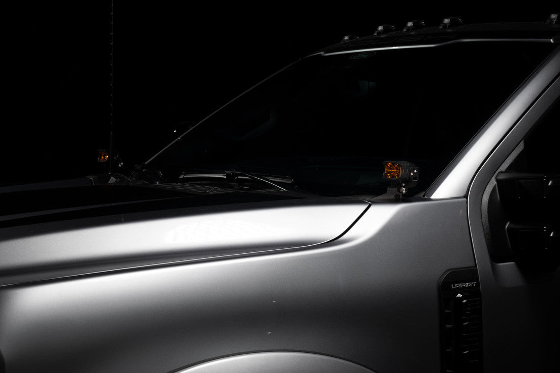 Super Duty (23+): Morimoto 2Banger LED Ditch Light System - LED Light Pods - Morimoto