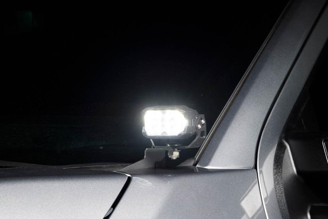 Super Duty (23+): Morimoto 2Banger LED Ditch Light System - LED Light Pods - Morimoto