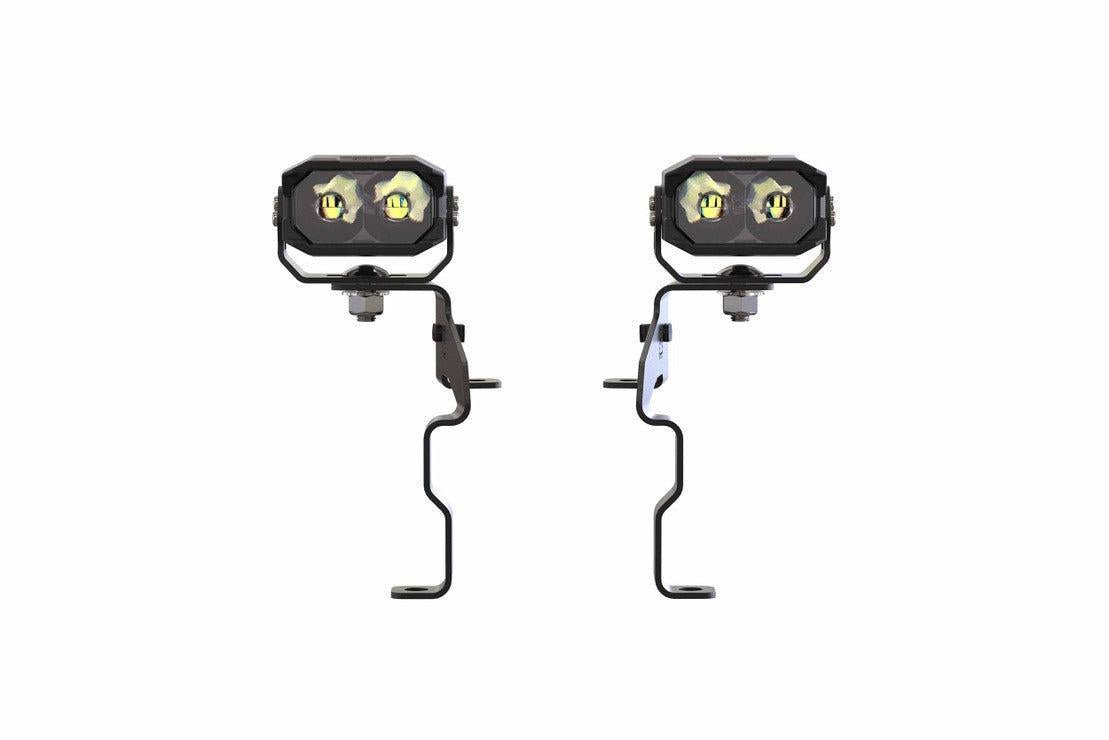 Super Duty (23+): Morimoto 2Banger LED Ditch Light System - LED Light Pods - Morimoto