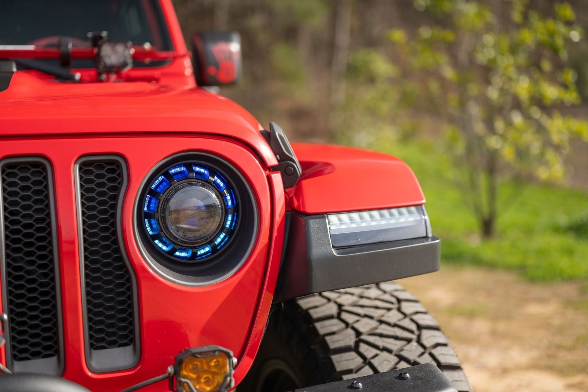 Super7 RGBW Halo System: Jeep JL/JT - LED Halos/Strips - Morimoto