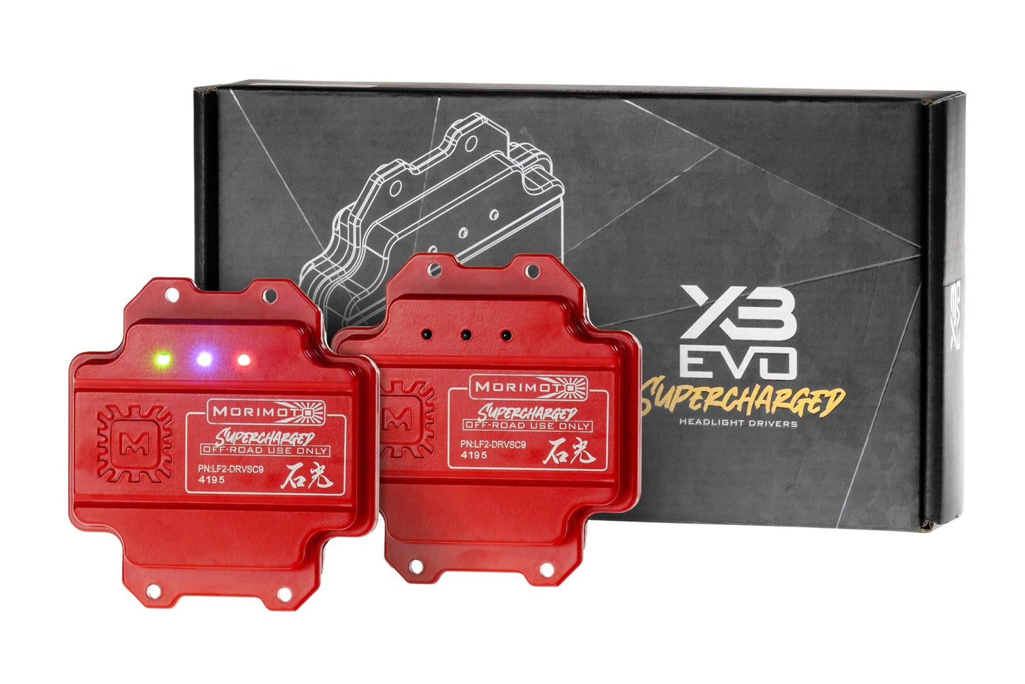 Supercharged Drivers: 16 - 23 Tacoma Morimoto XB EVO - Headlight Adapter - Morimoto XB LED Headlights