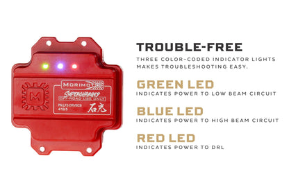 Supercharged Drivers: 16 - 23 Tacoma Morimoto XB EVO - Headlight Adapter - Morimoto XB LED Headlights