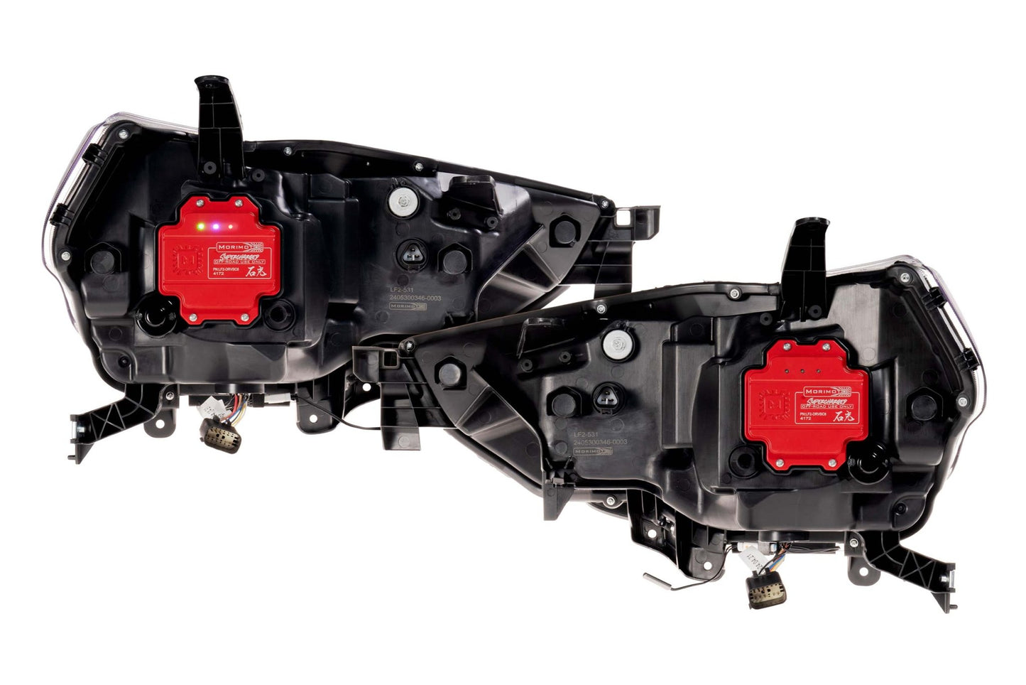 Supercharged Drivers: 4Runner (14 - 24) XB EVO / XB EVO Hybrid - Headlight Adapter - Morimoto XB LED Headlights