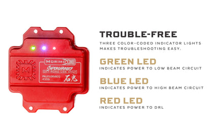 Supercharged Drivers: Ford F - 150/ Raptor (09 - 14) XB EVO/ XB EVO Hybrid - Headlight Adapter - Morimoto XB LED Headlights