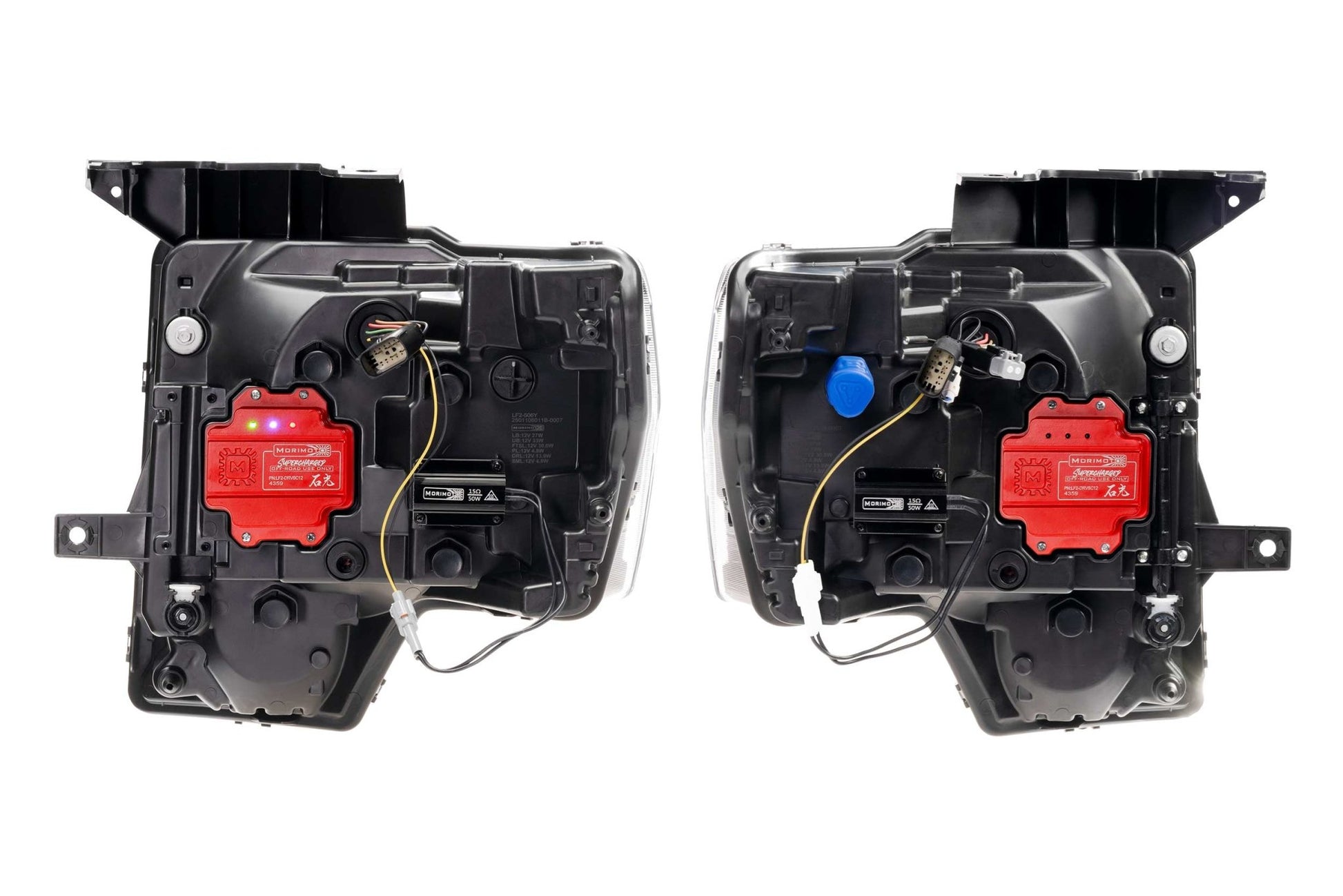 Supercharged Drivers: Ford F - 150/ Raptor (09 - 14) XB EVO/ XB EVO Hybrid - Headlight Adapter - Morimoto XB LED Headlights