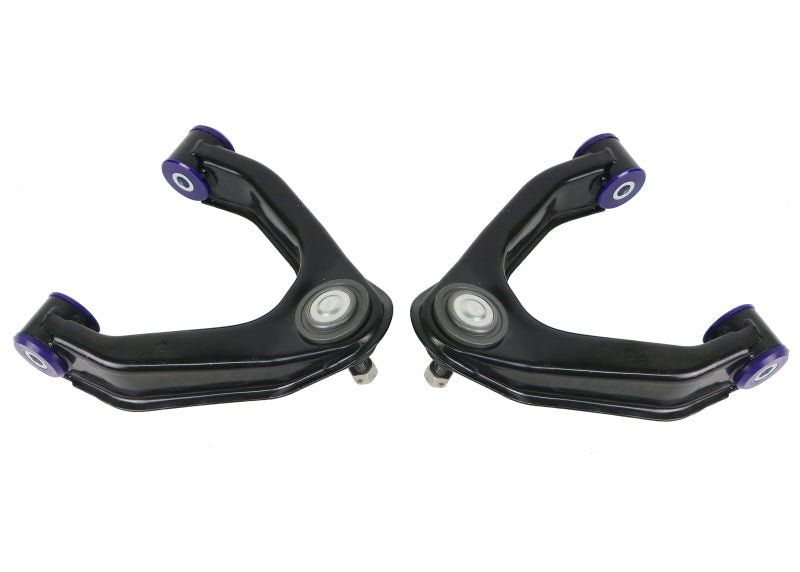 SuperPro 98 - 04 Nissan Frontier 2WD D22 Front Upper Control Arm Set Control Arms