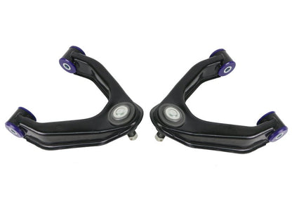 SuperPro 98 - 04 Nissan Frontier 2WD D22 Front Upper Control Arm Set Control Arms