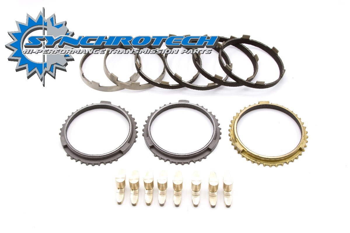 SYN - MT82 - BFP Carbon Synchro & Bronze Fork Pad Set 1 - 6 - R Mustang MT82 (11 - 17) - Motor Vehicle Transmission & Drivetrain Parts - Synchrotech