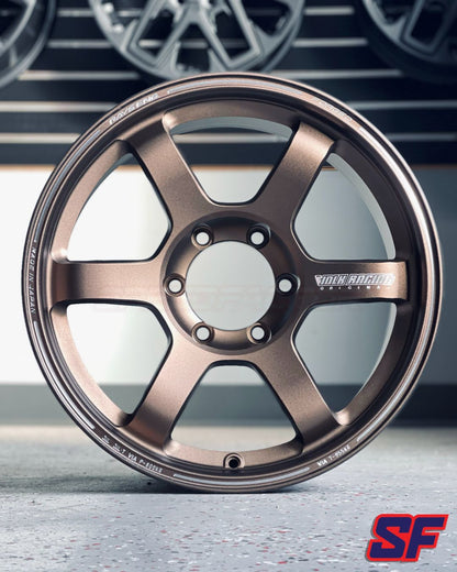 Rays TE37 LARGE P.C.D. PM II 18x9 +0 6x139.7 Bronze Almight