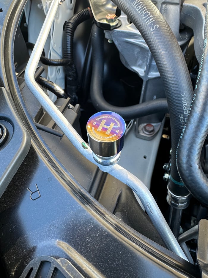 Chasing JS Titanium A/C Cap Set Honda (FL5/FK8)/Acura DE5
