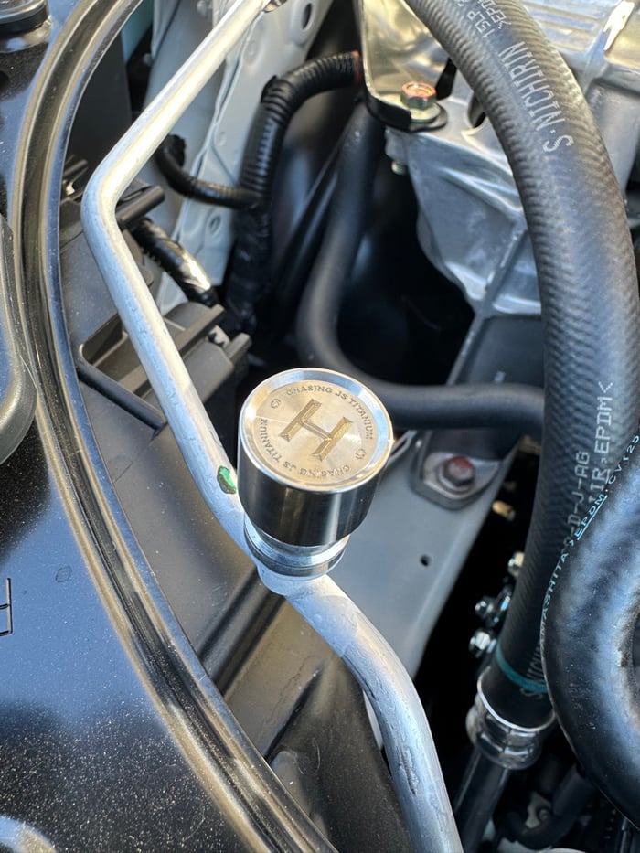 Chasing JS Titanium A/C Cap Set Honda (FL5/FK8)/Acura DE5