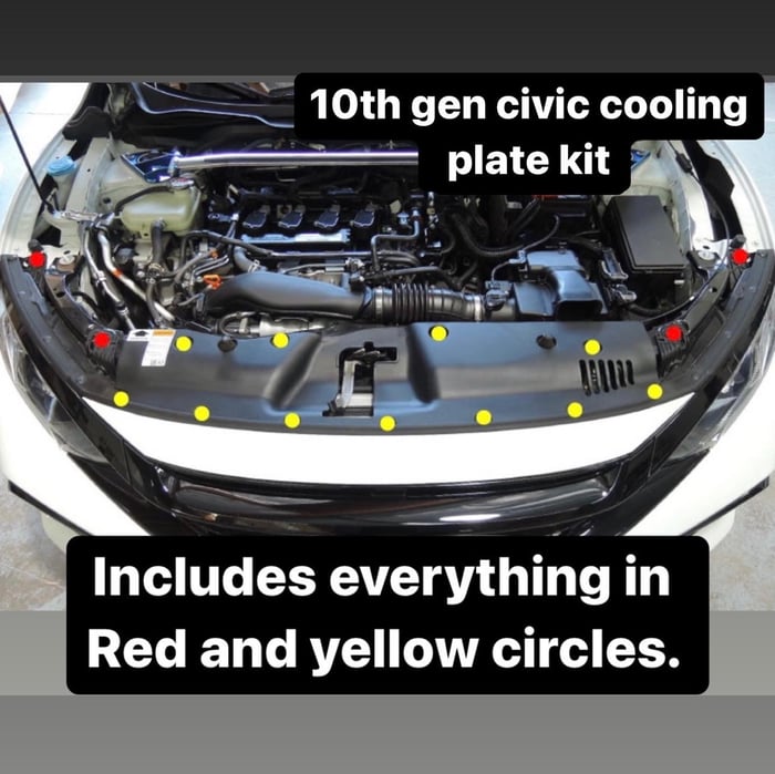 Chasing JS FK8/10th Gen Civic & Accord Hardware Kit