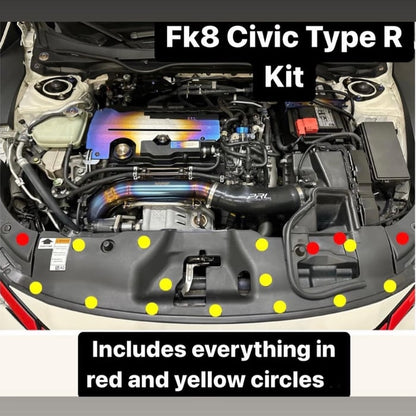 Chasing JS FK8/10th Gen Civic & Accord Hardware Kit
