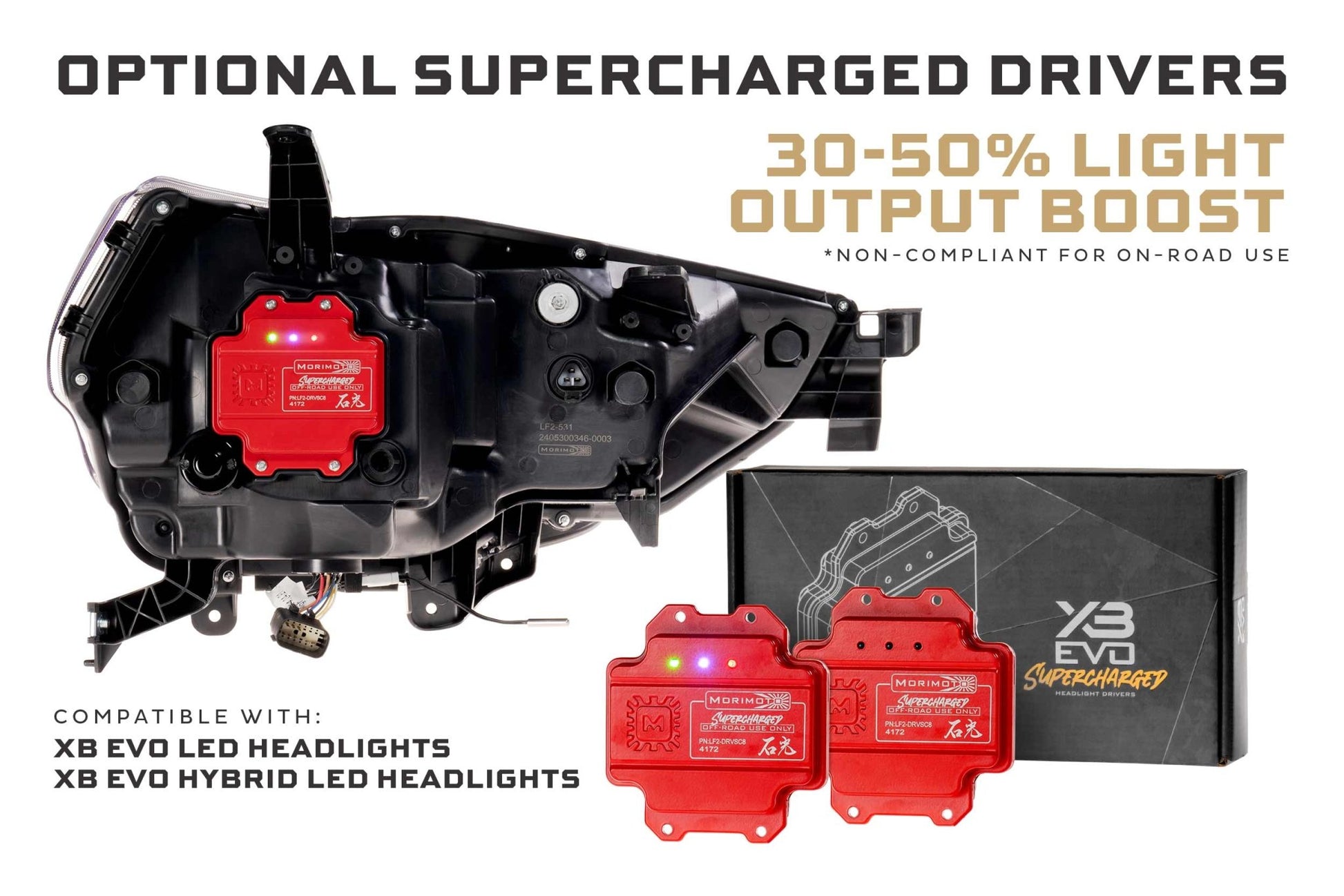 Toyota 4Runner (14 - 24): XB Evo Headlights - Headlights - Morimoto XB LED Headlights