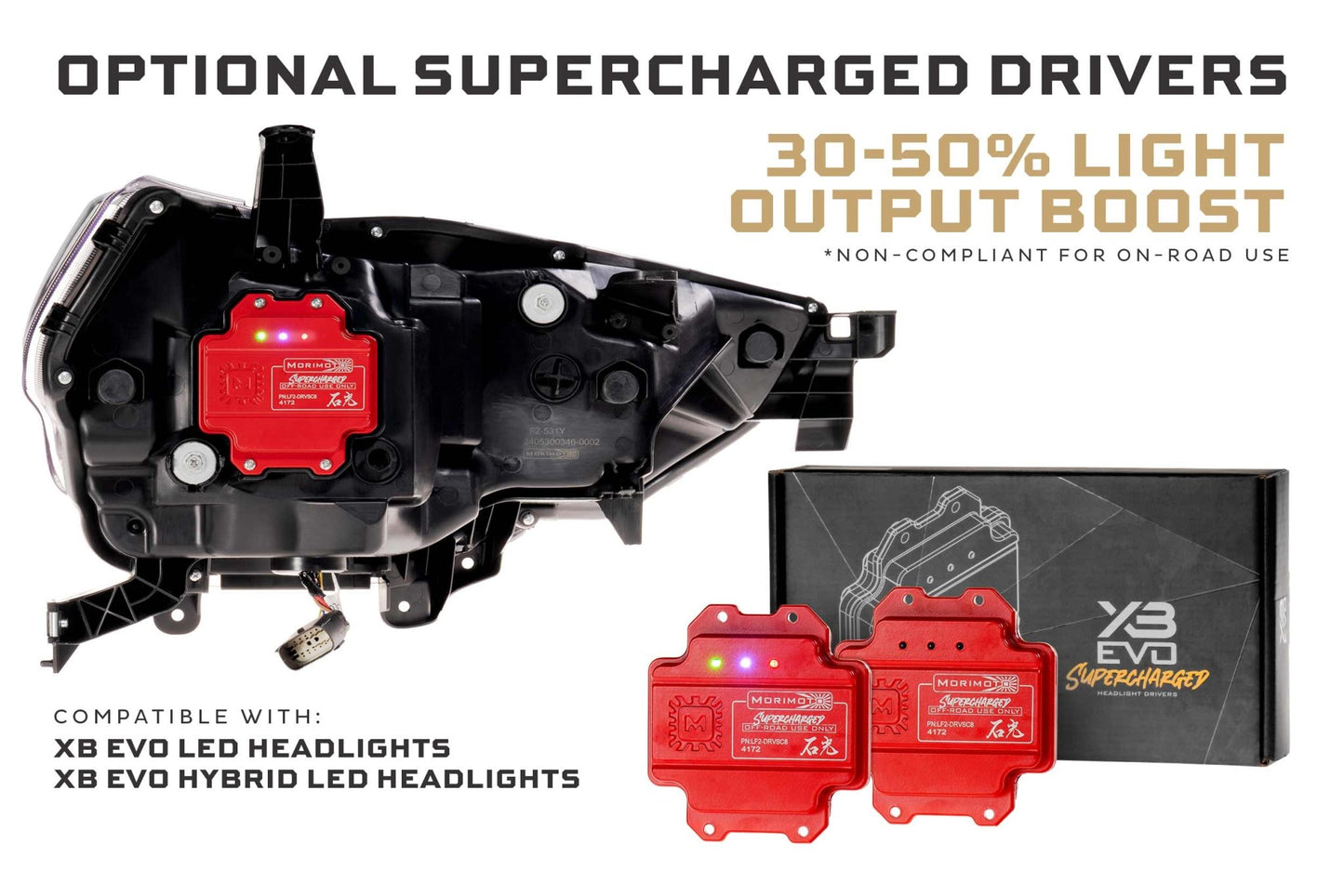 Toyota 4Runner (14 - 24): XB Evo Hybrid Headlights - Headlights - Morimoto XB LED Headlights