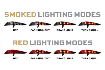 Toyota Supra 20+: XB LED Tail Lights - Tail Lights - Morimoto XB LED Tails