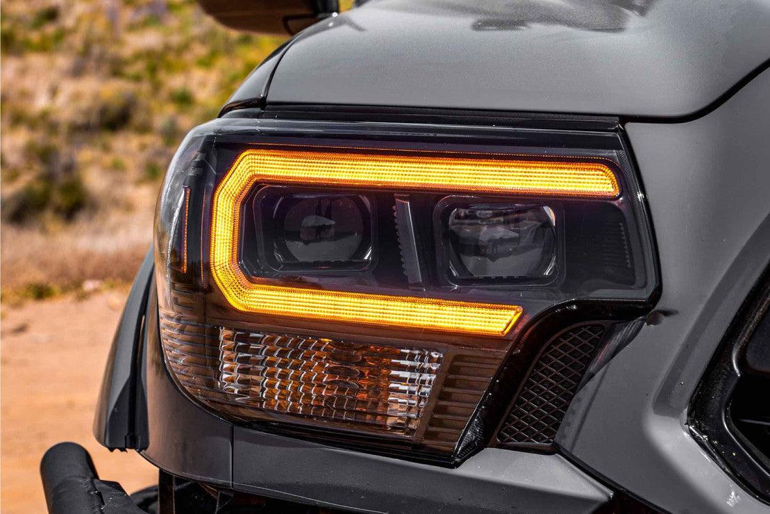 Toyota Tacoma (12 - 15): Morimoto XB Hybrid LED Headlights (Amber DRL) - Headlights - Morimoto XB LED Headlights