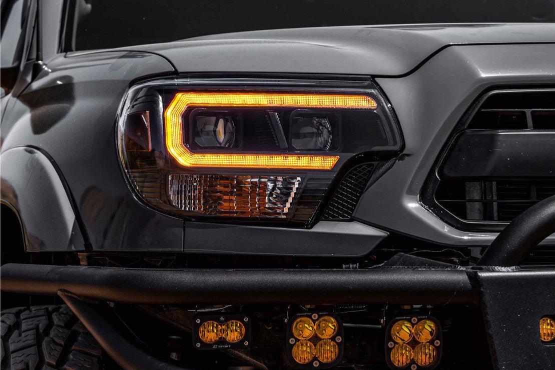 Toyota Tacoma (12 - 15): Morimoto XB Hybrid LED Headlights (Amber DRL) - Headlights - Morimoto XB LED Headlights