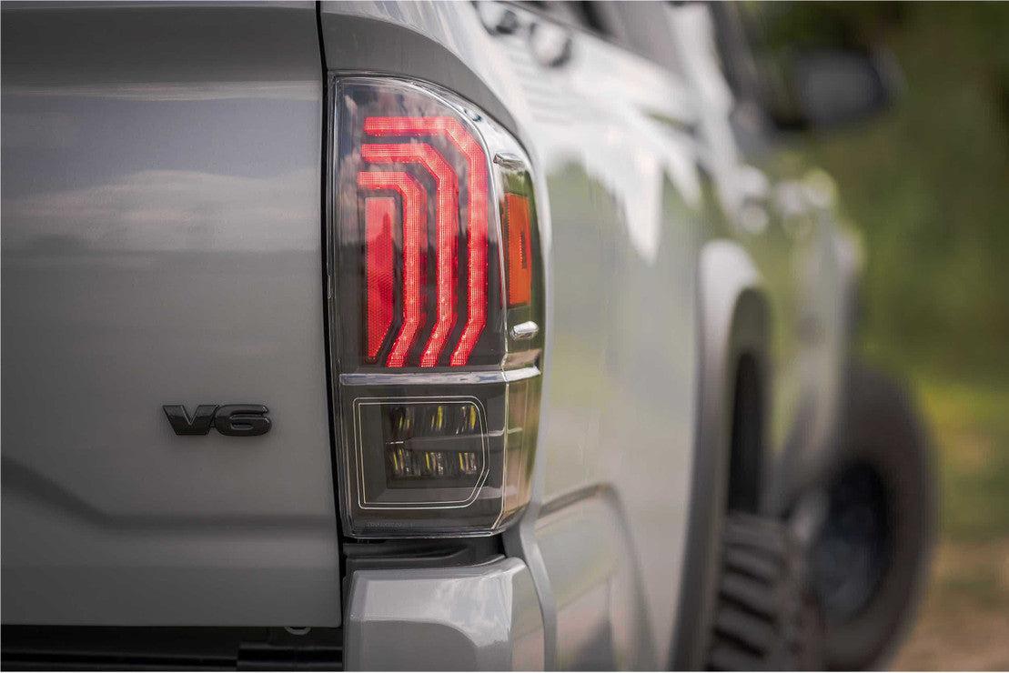 Toyota Tacoma 16+: Morimoto XB LED Tails (Pair / Clear Lens) - Tail Lights - Morimoto XB LED Tails