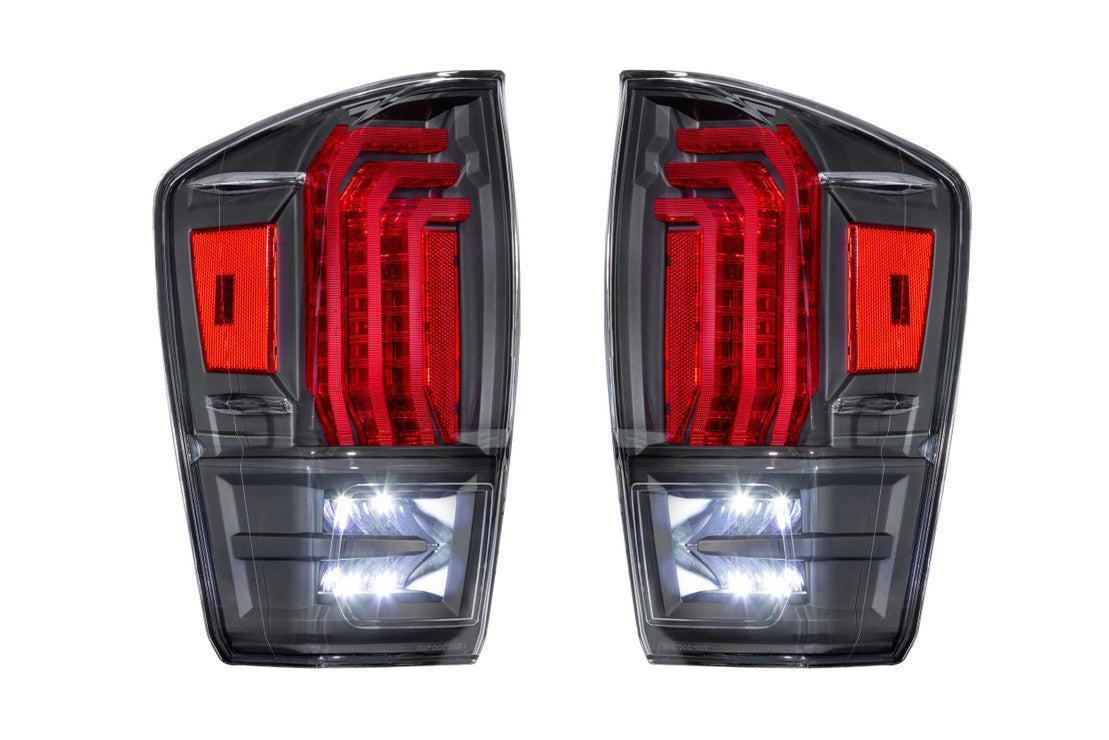 Toyota Tacoma 16+: Morimoto XB LED Tails (Pair / Clear Lens) - Tail Lights - Morimoto XB LED Tails