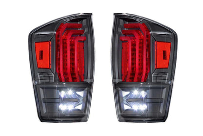 Toyota Tacoma 16+: Morimoto XB LED Tails (Pair / Clear Lens) - Tail Lights - Morimoto XB LED Tails
