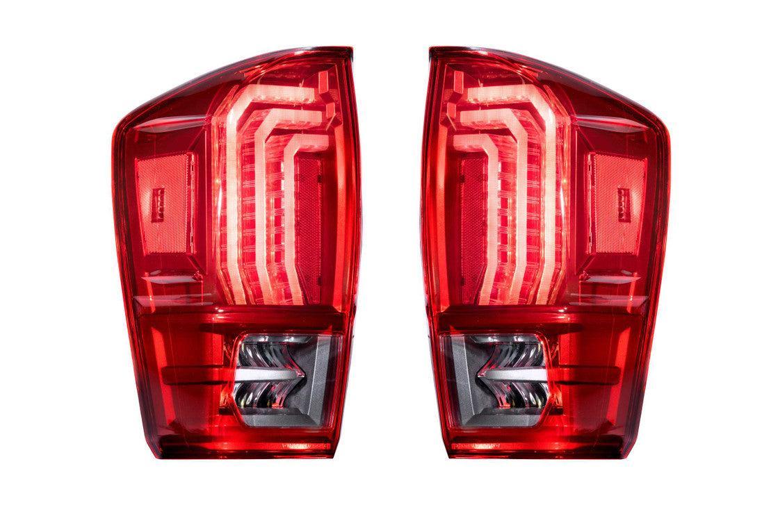 Toyota Tacoma 16+: Morimoto XB LED Tails (Pair / Red Lens) - Tail Lights - Morimoto XB LED Tails