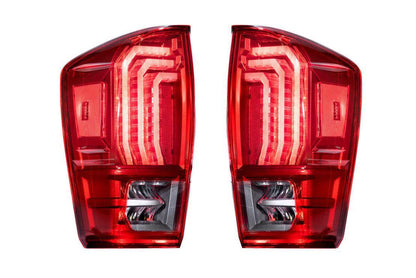 Toyota Tacoma 16+: Morimoto XB LED Tails (Pair / Red Lens) - Tail Lights - Morimoto XB LED Tails