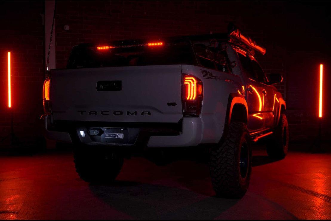 Toyota Tacoma 16+: Morimoto XB LED Tails (Pair / Red Lens) - Tail Lights - Morimoto XB LED Tails
