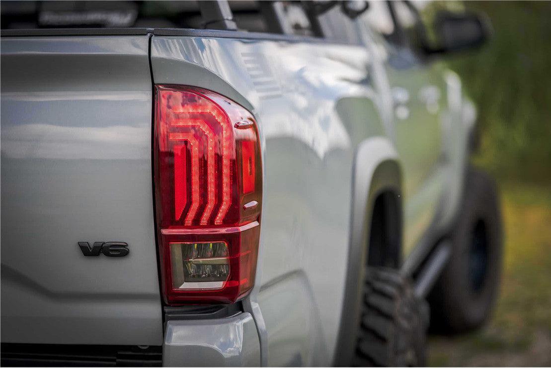 Toyota Tacoma 16+: Morimoto XB LED Tails (Pair / Red Lens) - Tail Lights - Morimoto XB LED Tails