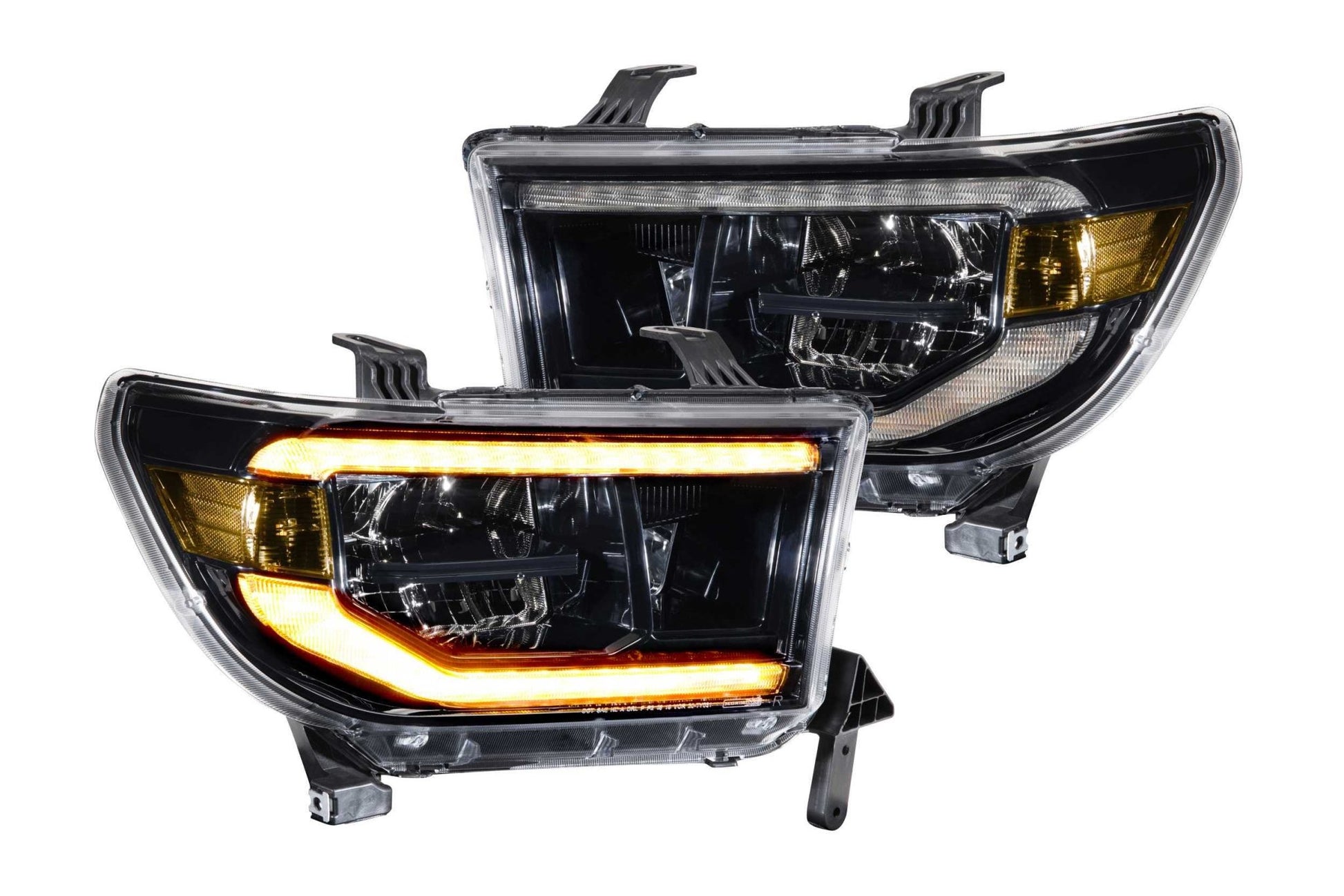 Toyota Tundra (07 - 13) Sequoia (08 - 18): Morimoto XB LED Headlights (Amber DRL) - Headlights - Morimoto XB LED Headlights