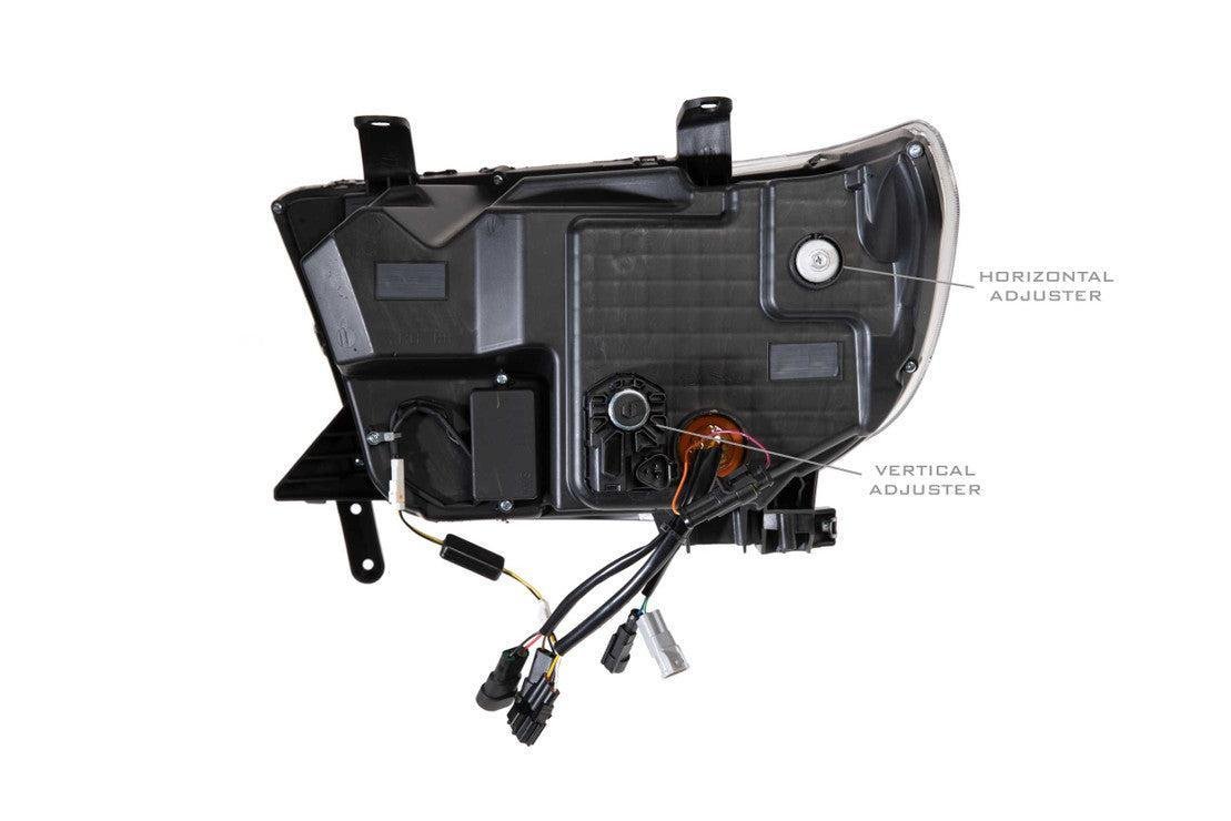 Toyota Tundra (07 - 13) Sequoia (08 - 18): Morimoto XB LED Headlights (Amber DRL) - Headlights - Morimoto XB LED Headlights