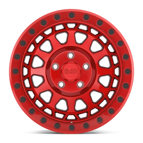Black Rhino PRIMM Candy Red W/ Black Bolts 17x9 0 6x139.7mm 112.1mm