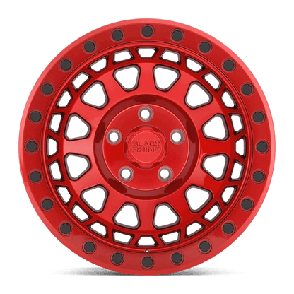 Black Rhino PRIMM Candy Red W/ Black Bolts 17x9 0 6x139.7mm 112.1mm