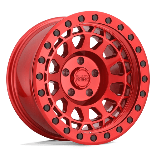 Black Rhino PRIMM Candy Red W/ Black Bolts 20x9.5 -18 5x127mm 71.5mm