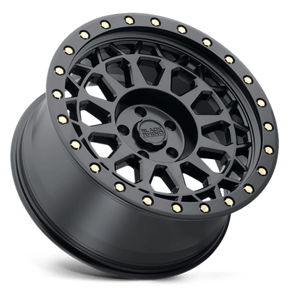 Black Rhino PRIMM Matte Black W/ Brass Bolts 20x9.5 0 5x127mm 71.5mm