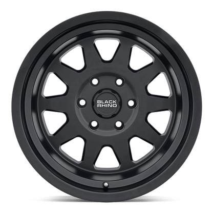 Black Rhino STADIUM Matte Black 16x8 -10 5x114.3mm 76.1mm