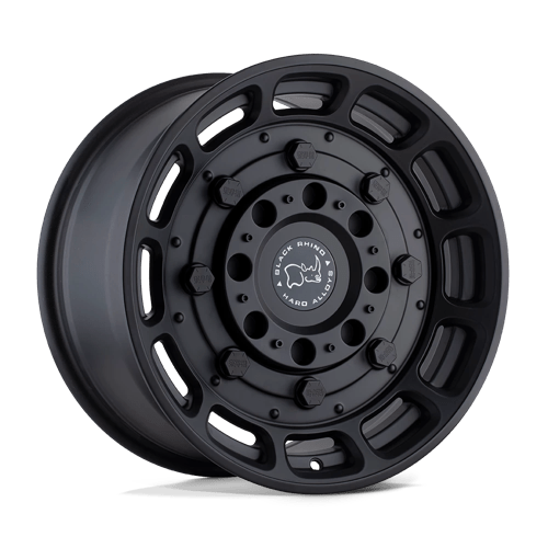 Black Rhino WARTHOG Matte Black 20x9.5 -18 6x135mm 87.1mm