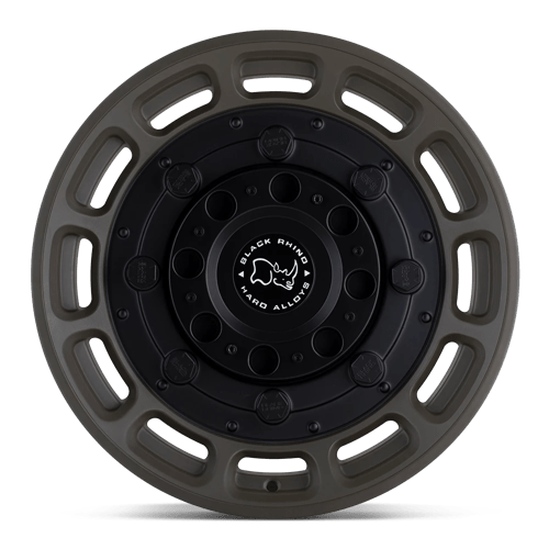 Black Rhino WARTHOG Matte Od Green W/ Black Center 17x8.5 0 6x139.7mm 112.1mm