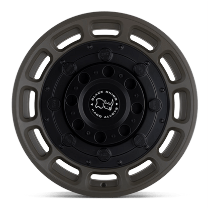 Black Rhino WARTHOG Matte Od Green W/ Black Center 17x8.5 0 6x139.7mm 112.1mm