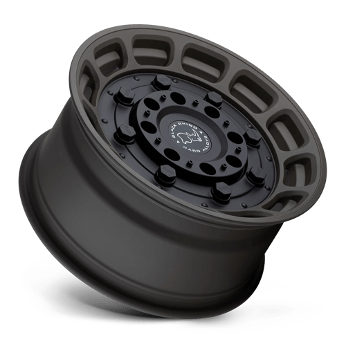 Black Rhino WARTHOG Matte Od Green W/ Black Center 17x8.5 0 5x127mm 71.5mm