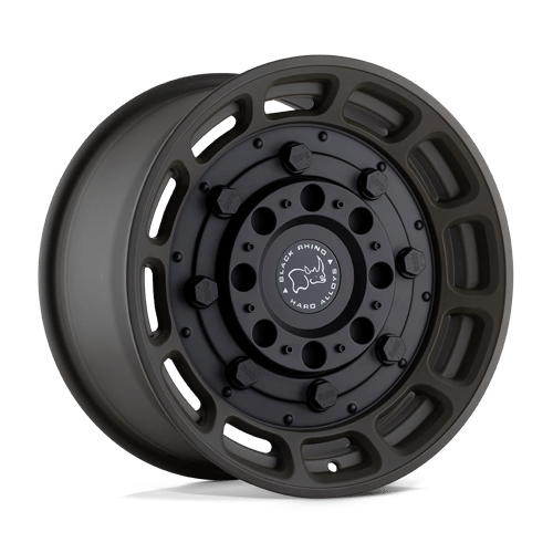 Black Rhino WARTHOG Matte Od Green W/ Black Center 17x8.5 0 5x127mm 71.5mm