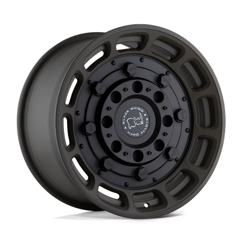 Black Rhino WARTHOG Matte Od Green W/ Black Center 17x8.5 0 6x139.7mm 112.1mm