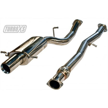 Turbo XS 02 - 07 WRX - STi Catback Exhaust Polished Tips - Catback - Turbo XS