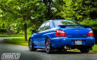 Turbo XS 02 - 07 WRX - STi Catback Exhaust Polished Tips - Catback - Turbo XS