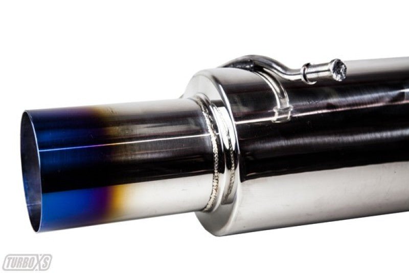 Turbo XS 02 - 07 WRX - STi Rear Muffler Assembly w/ Titanium Tip - Muffler - Turbo XS