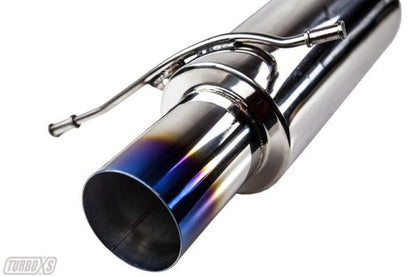 Turbo XS 02 - 07 WRX - STi Rear Muffler Assembly w/ Titanium Tip - Muffler - Turbo XS